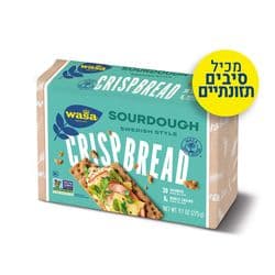 פת פריכה קמח שיפון