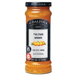 מעדן פרי משמש ללא תוספת סוכר