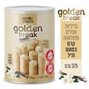 גליליות וופלים ממולאות בקרם וניל