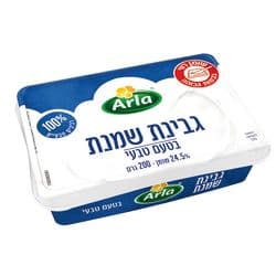 גבינת שמנת בטעם טבעי 24.5%
