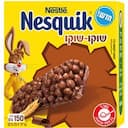 נסקוויק חטיף דגני בוקר בטעם שוקולד על שכבת שוקולד