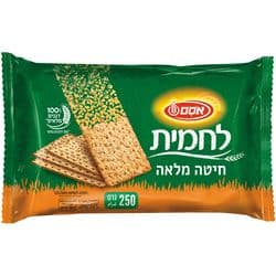 קרקר לחמית חיטה מלאה