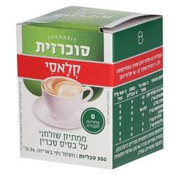 קלאסי ממתיק ללא קלוריות טבליות