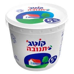 קוטג תנובה מהדרין 5% 250ג