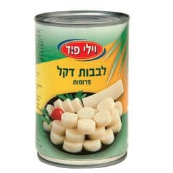 לבבות דקל פרוסות