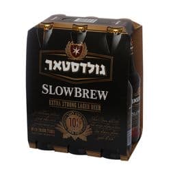 בירה גולדסטאר לאגר סלואו ברו 10%