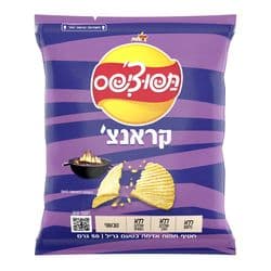 חטיף תפוצ'יפס קראנצ' בטעם גריל