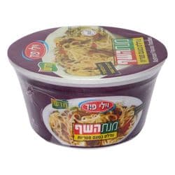 נודלס בטעם פטריות