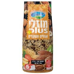 מוזלי פלוס אגוזים שקדים
