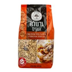 גרנולה צימוקים אגוזים ושקדים