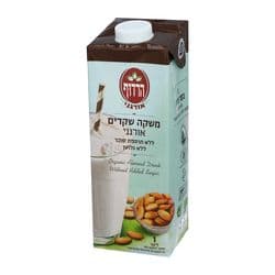 משקה שקדם ללא סוכר אורגני