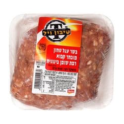 מיקס סלמון נתחי סלמון עם אורז מלא וירקות