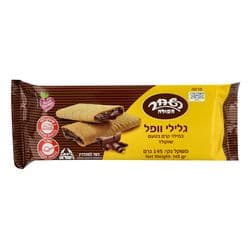 גלילי וופל במילוי קרם בטעם שוקולד