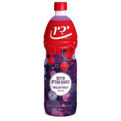 סירופ בטעם ענבים מופחת קלוריות