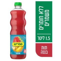 ספרינג תות בננה 1.5ל