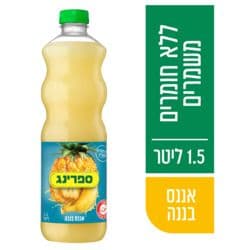 מיץ ספרינג אננס בננה 1.5 ליטר