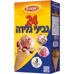 גביעי גלידה 24 יח'