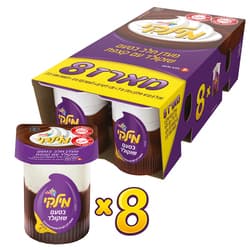 מילקי מעדן חלב בטעם שוקולד עם קצפת