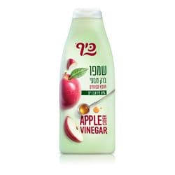 שמפו ברק טבעי מועשר בחומץ תפוחים