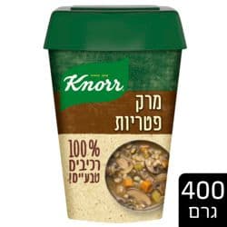 מרק פטריות רכיבים טבעיים
