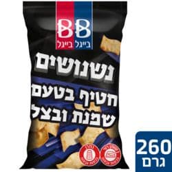 נשנושים שמנת בצל 260 ג