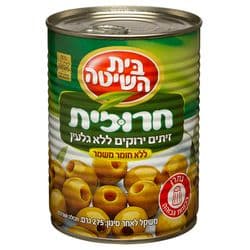 בית השיטה חרוזית זית ירוק ללא גלעין