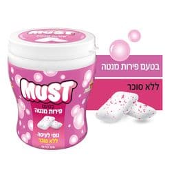 גומי לעיסה בטעם פירות מנטה