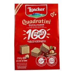 וופל במילוי קרם אגוזי לוז