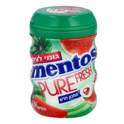 מסטיק ללא סוכר בטעם אבטיח