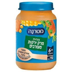 מחית מרק ירקות מעורבים