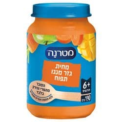 מחית גזר תפוח מנגו
