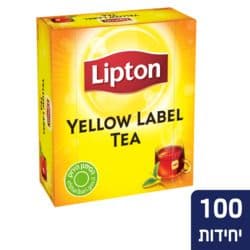 ילו לייבל תה 100 יח'
