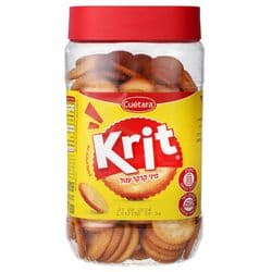 קריט מיני קרקרים עגולים 350גר