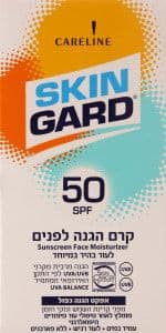 סקין גארד קרם הגנה לפנים SPF 50