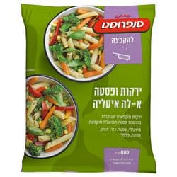 פסטה וירקות א-לה איטליה להקפצה