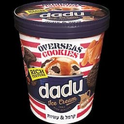 גלידת קרמל&ביסקוויט DADU