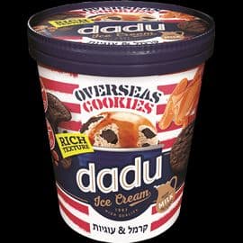 גלידת קרמל&ביסקוויט DADU
