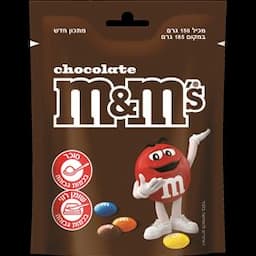 עדשים M&M שוקולד