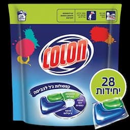 קפסולות ג'ל לכביסה