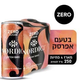 מארז נורדיק זירו אפרסק