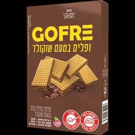 ופלים בטעם שוקולד