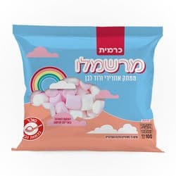 מרשמלו ממתק אוורירי ורוד לבן