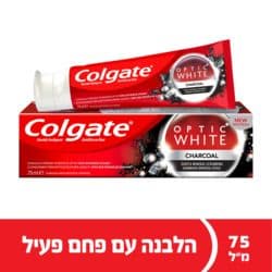 משחת שיניים אופטיק וויט פחם