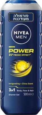 POWER FRESH ג'ל רחצה לגבר