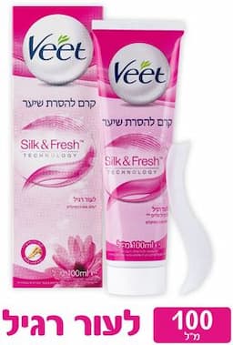 קרם להסרת שיער לעור רגיל