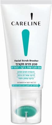 סבון פנים עם מברשת ניקוי