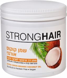 סטרונג-הייר שמן קוקוס אורגני