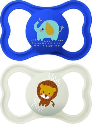 אייר מוצץ סיליקון 6+ כחול