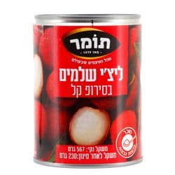 ליצ'י שלמים בסירופ קל