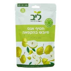 חטיף אגס מיובש בהקפאה